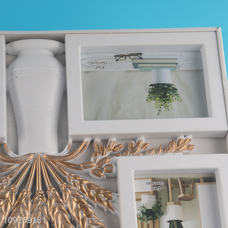 China Imports 4X6 Inch 4-Opening Collage Picture Frames Wall Hanging Picture Frames