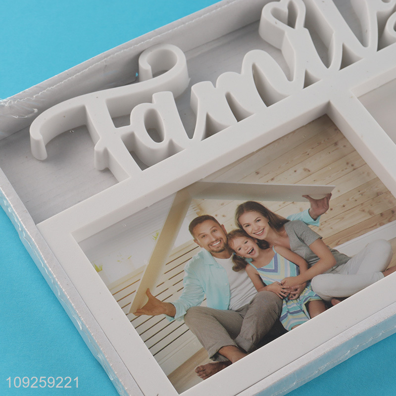 Good Quality 2-Opening Family Collage Picture Frames Decorative Combination Picture Frame