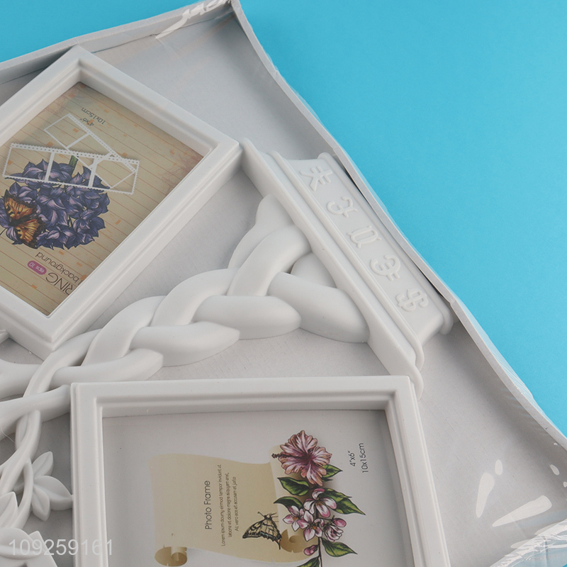 New Product 4X6 Inch Collage Picture Frames 5-Opening Family Collage Photo Frames