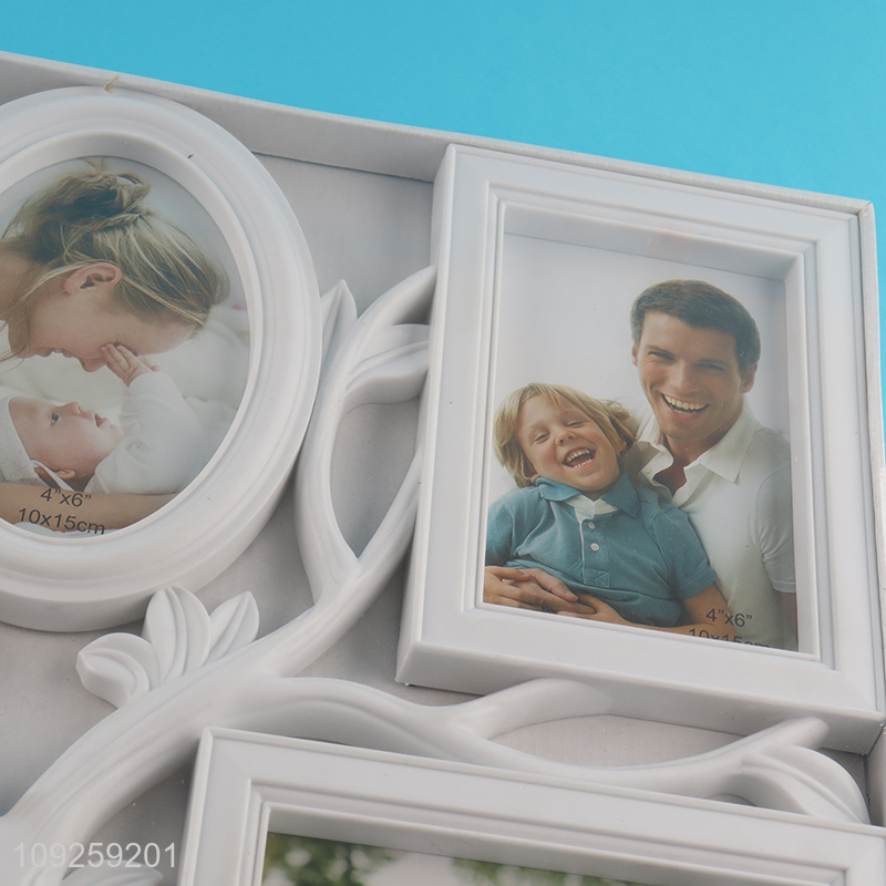 China Wholesale 4X6 Inch 5-Opening Collage Picture Frames Wall Hanging Picture Frames