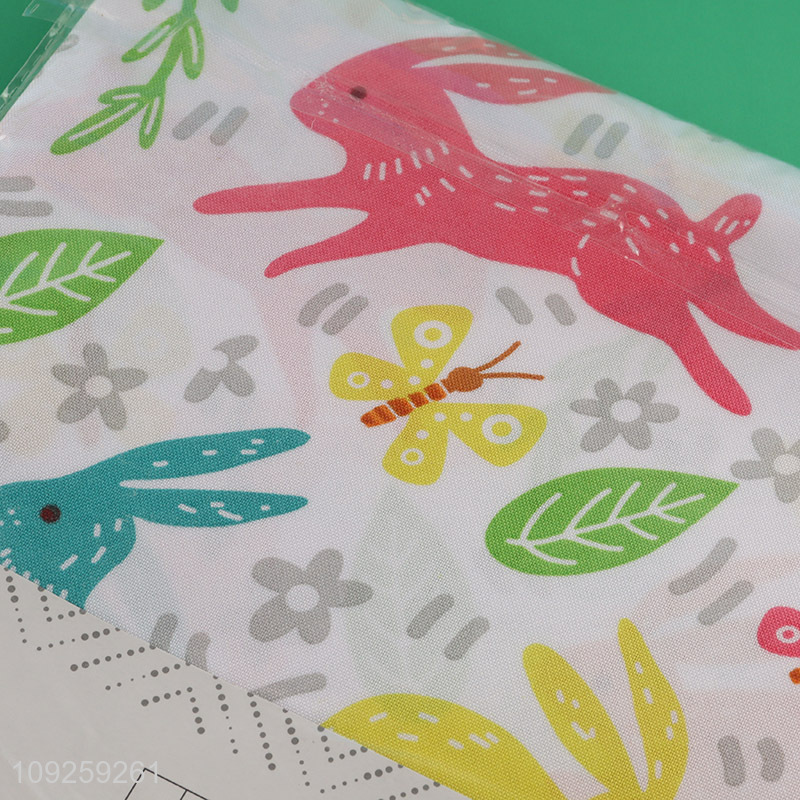 Online Wholesale 110*150cm Cartoon Printed Plain Cloth Table Cover Fabric Tablecloth