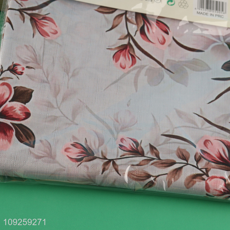 High Quality 140*220cm Tablecloth Fabric Table Cloth Floral Print Table Cover