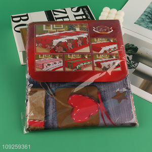 Wholesale 150*180cm Christmas Tablecloth Polyester Table Cloth Holiday Fabric Tablecloth