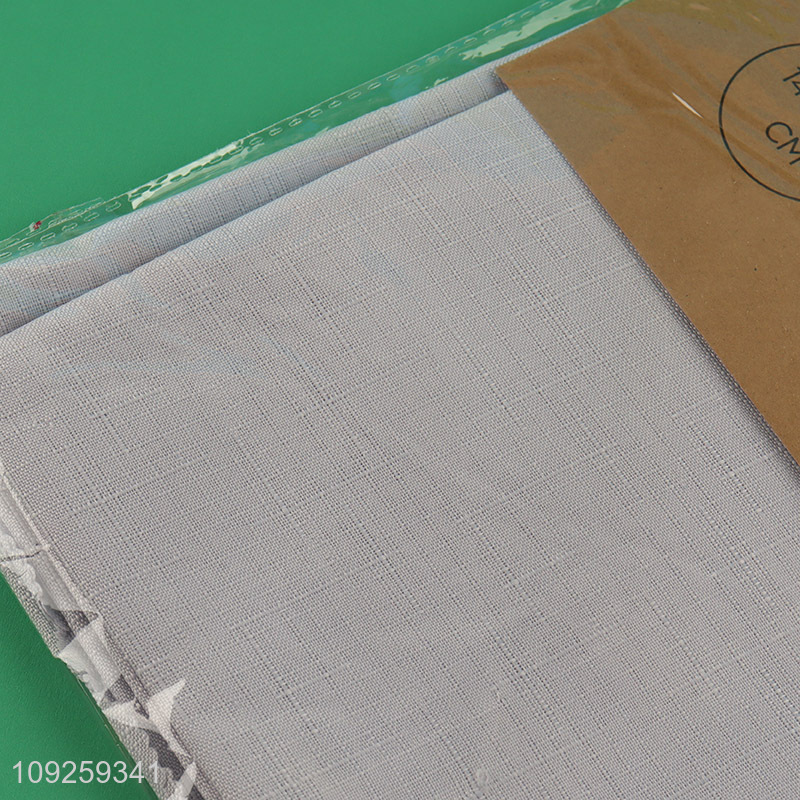 High Quality 140*180cm Fabric Table Cloth Polyester Table Cover for Rectangle Tables