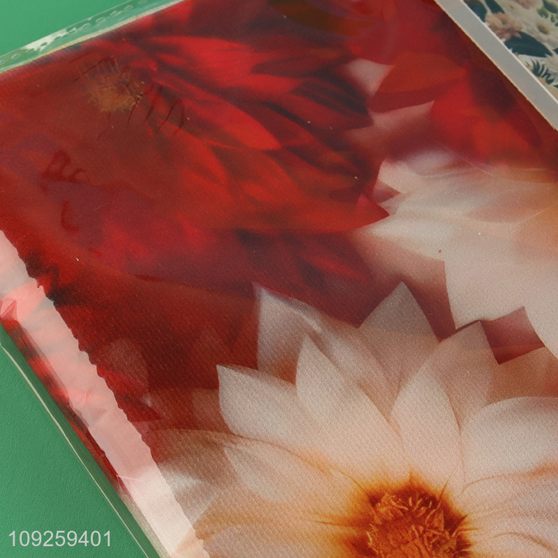Wholesale 100*140cm Floral Print Table Cloth Polyester Table Cover for Rectangle Tables
