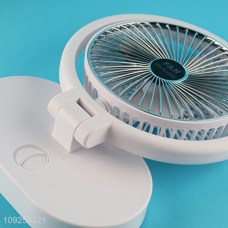 Good Quality Desk Fan USB Rechargeable Table Fan for Bedroom Home Office