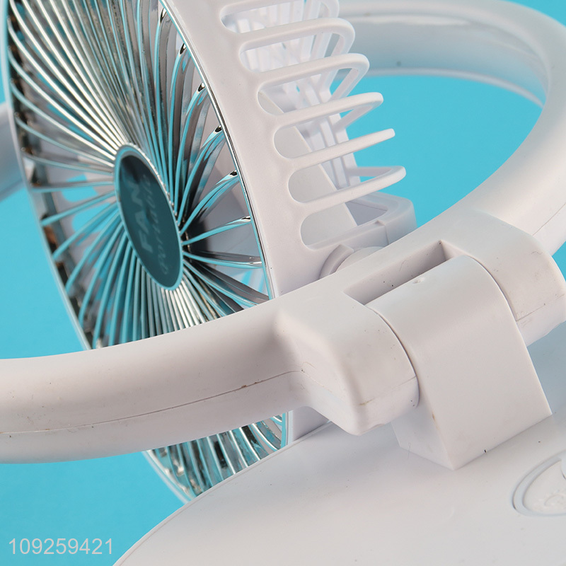 Good Quality Desk Fan USB Rechargeable Table Fan for Bedroom Home Office