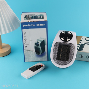 Wholesale 500W Plug In Space Heater Fast Heating Space Heater for Home Office