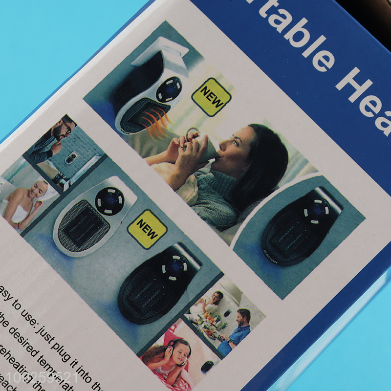 Wholesale 500W Plug In Space Heater Fast Heating Space Heater for Home Office