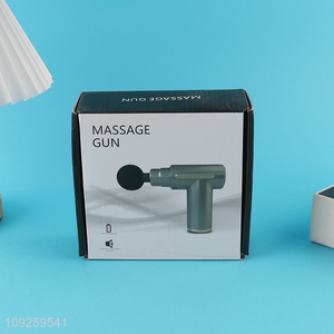 Wholesale Massage Gun Custom Logo Muscle Massager with 4 Replacement Heads