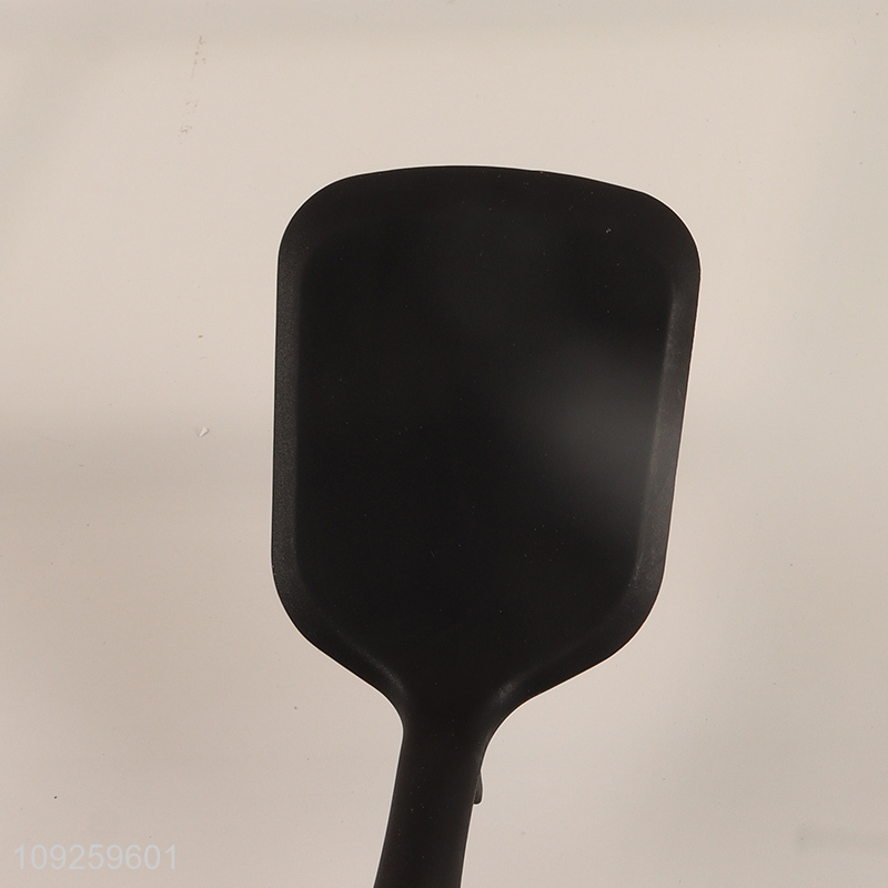 Good selling silicone kitchen utensil cooking spatula with wooden handle