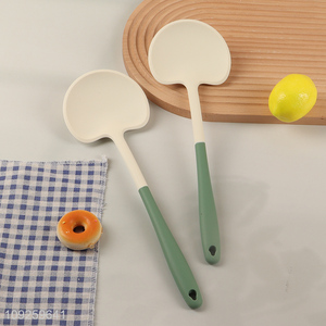 Hot products long handle home restaurant silicone kitchen utensil cooking spatula