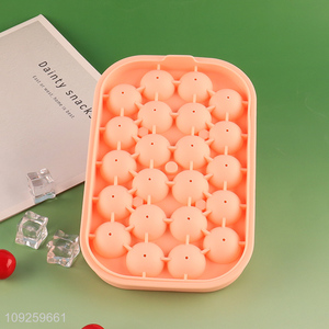 China Wholesale Silicone Ice Cube Molds Ice Ball Tray for Whiskey