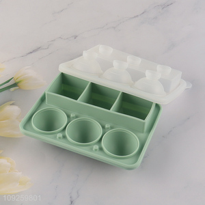 Online Wholesale 3D Silicone Ice Cube Molds Ice Cube Tray for Whiskey