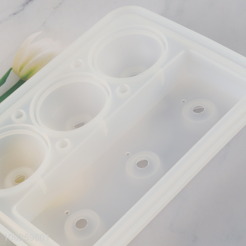 Online Wholesale 3D Silicone Ice Cube Molds Ice Cube Tray for Whiskey