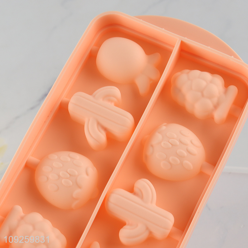 High Quality Silicone Lollipop Molds Non-Stick Silicone Hard Candy Molds