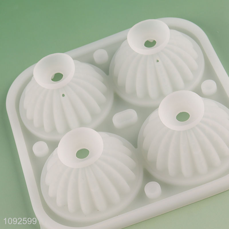 Wholesale 3D Cactus Ice Cube Molds Easy Release Silicone Ice Cube Tray