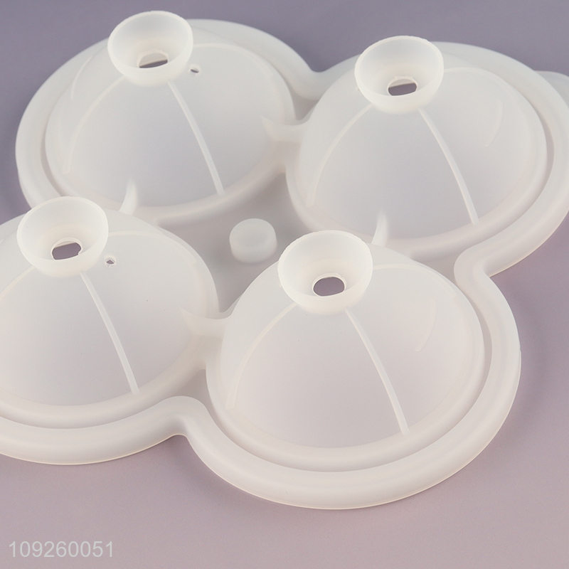 Good Quality Silicone Ice Cube Molds Reusable Silicone Ice Ball Tray