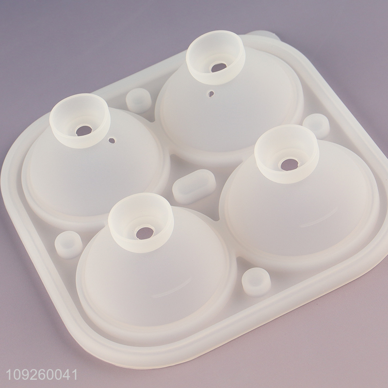 New Arrival 3D Rose Ice Cube Molds Silicone Ice Cube Tray for Whiskey