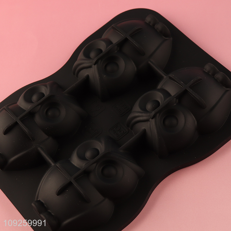 New Product 3D Owl Ice Cube Molds Easy Release Silicone Ice Cube Tray