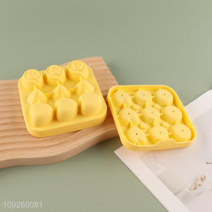Popular Product 3D Silicone Ice Cube Tray Ice Cube Molds with Lid
