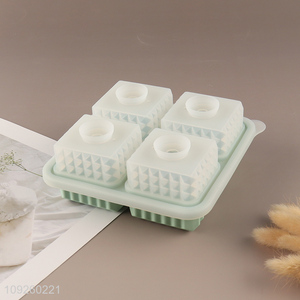 Factory Price Ice Cube Molds Silicone Ice Cube Tray for Corktail