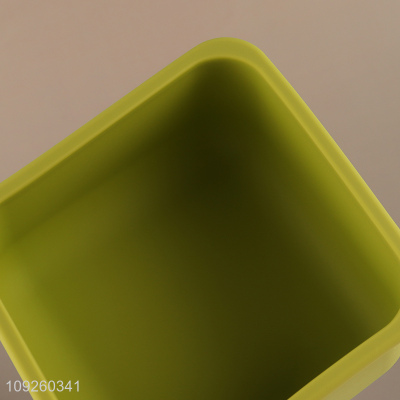 Good Quality Rectangular Bento Lunch Box BPA Free Silicone Lunch Box