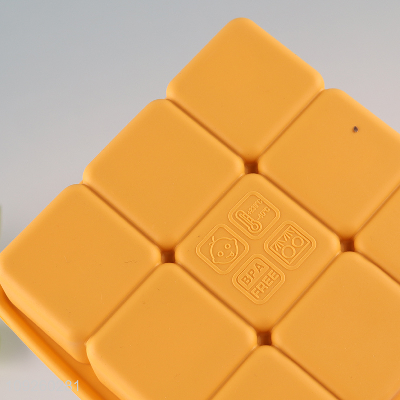 Good Quality Ice Cube Molds Easy Release Silicone Ice Cube Tray