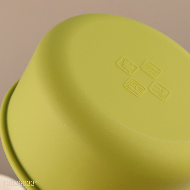 Online Wholesale Round Bento Lunch Box Food Grade Silicone Lunch Box