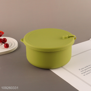 Online Wholesale Round Bento Lunch Box Food Grade Silicone Lunch Box