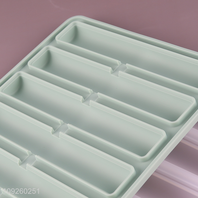 Factory Supply Silicone Ice Cube Tray Long Cylinder Ice Cube Molds
