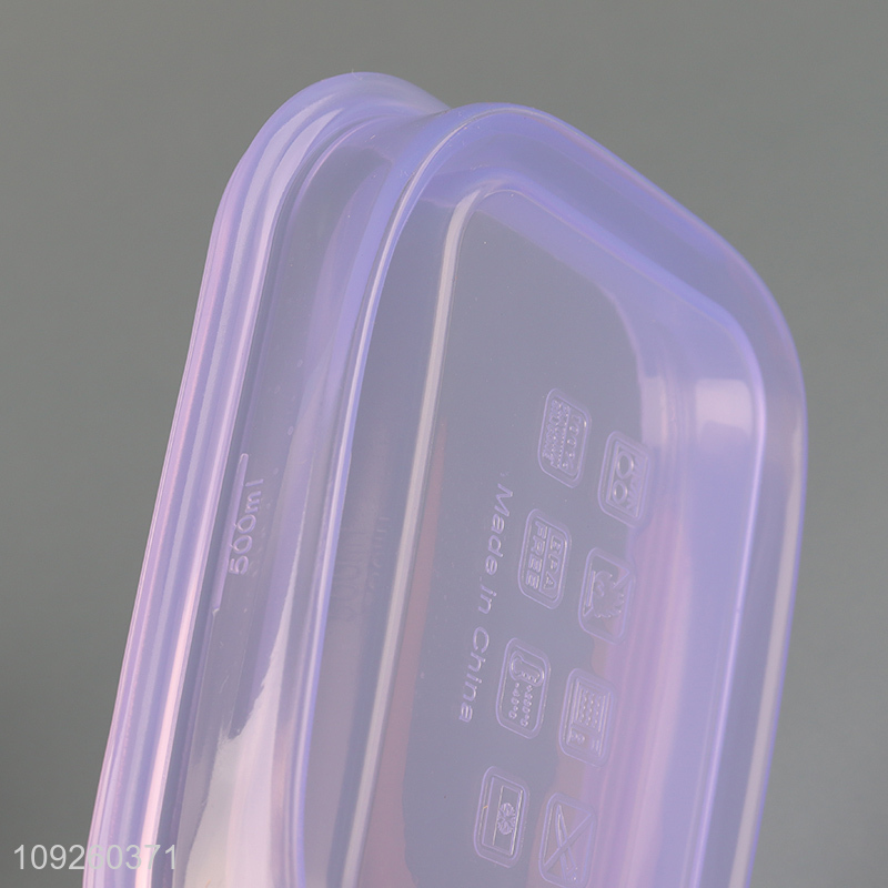 Hot Selling BPA Free Food Grade Collapsible Silicone Food Storage Container