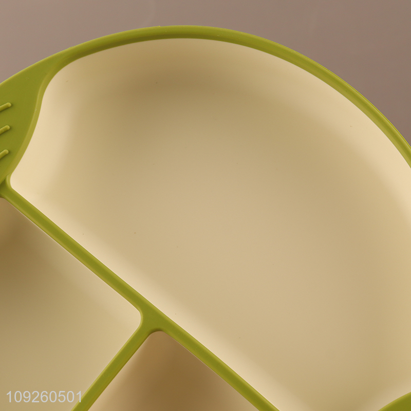 Wholesale Silicone Baby Plate Food Grade Silicone Suction Plate for Toddlers