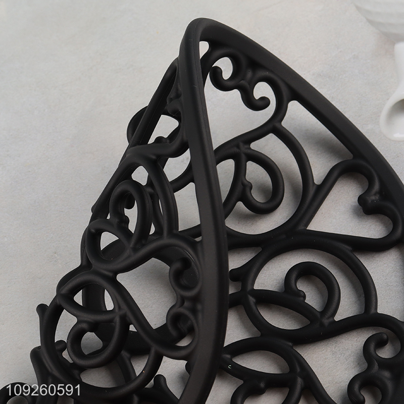 Factory Price Silicone Trivet Mat Non-Slip Heat Resistant Kitchen Hot Pads