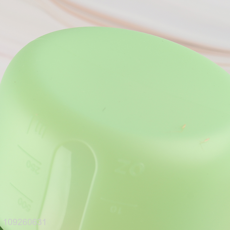 Wholesale 500ML Silicone Food Storage Jar Airtight Food Storage Container with Handle