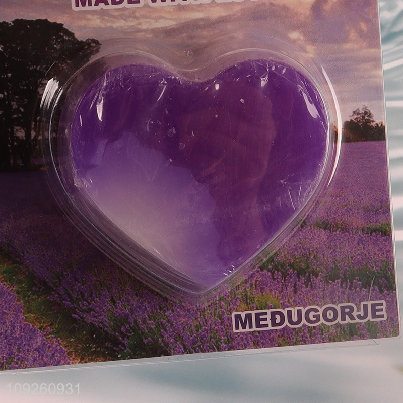 Most popular heart shape lavender beauty soap bath soap for sale