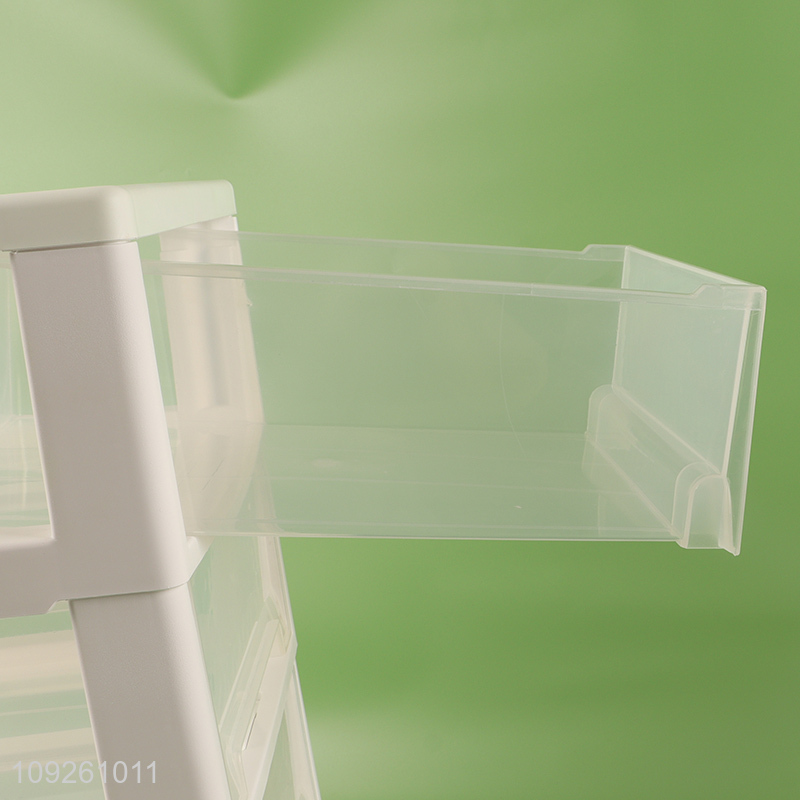 Top selling 4layers household removable storage cabinet with drawer