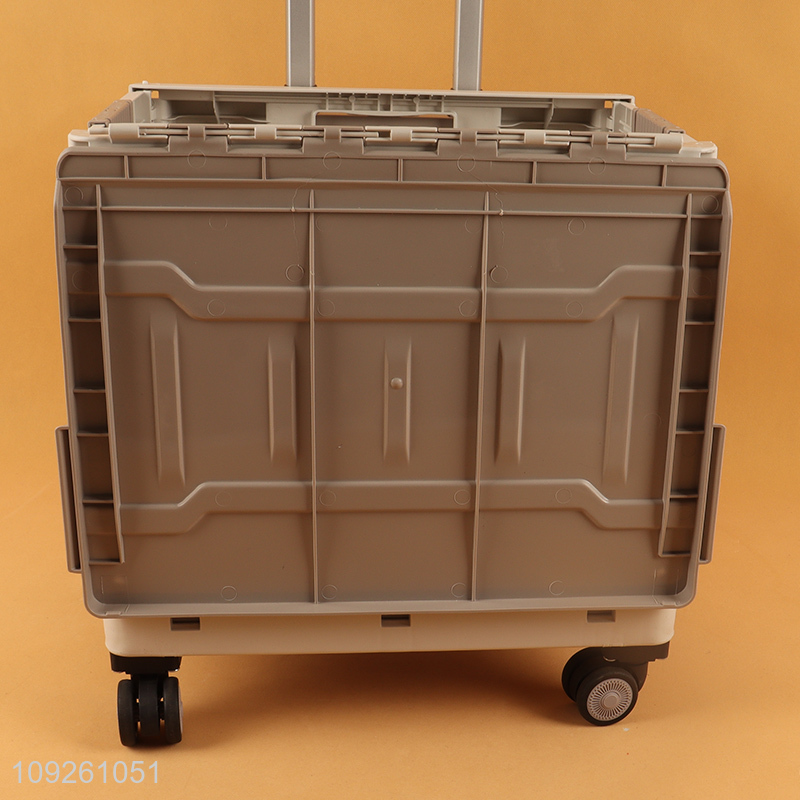 Yiwu market portable outdoor camping hand cart with 4wheels