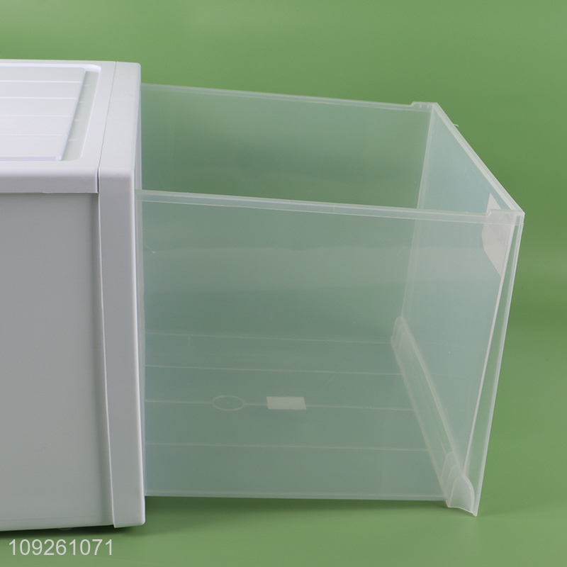 Yiwu market home bedroom plastic drawer storage box storage bin for sale