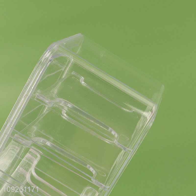 Wholesale Transparent Data Cable Storage Box Plastic Data Line Storage Container