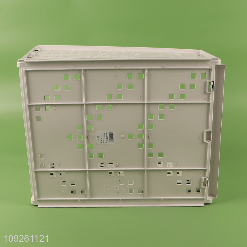 Factory supply folding clothes drawer storage box for closet wardrobe