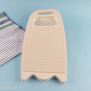 New Product Non-Slip Laundry Washing Board Plastic Washboard for Clothes