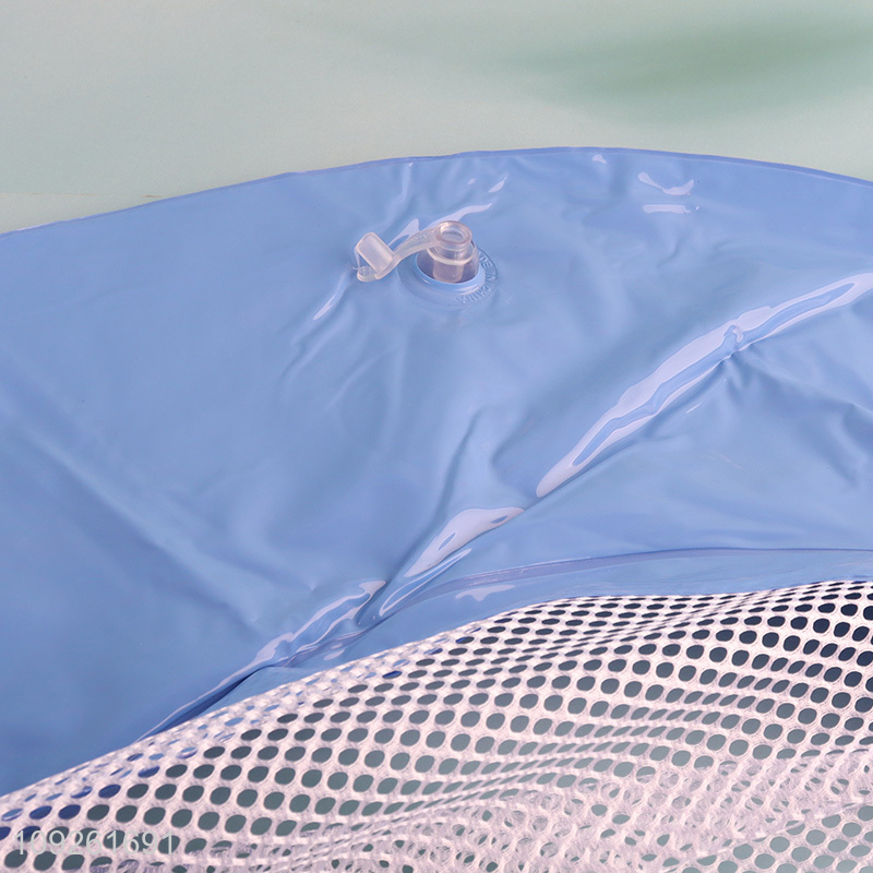 Hot Selling Inflatable Pool Float Adult Pool Lounger Float with Headrest