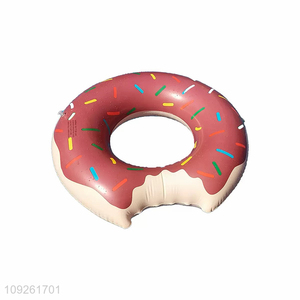 Wholesale Inflatable Donut Swim Ring Donut Pool Float for Kids Adults