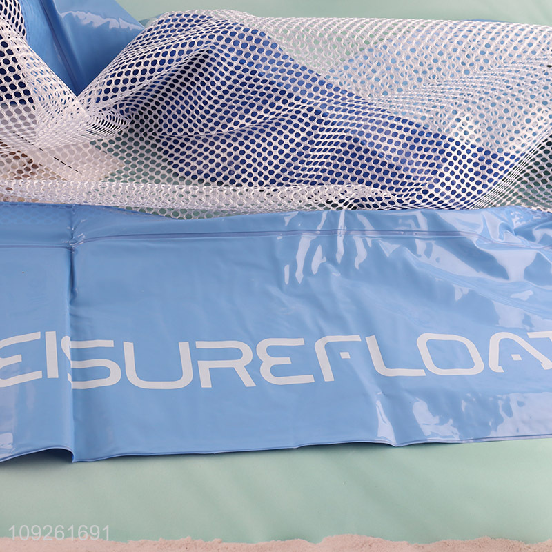 Hot Selling Inflatable Pool Float Adult Pool Lounger Float with Headrest