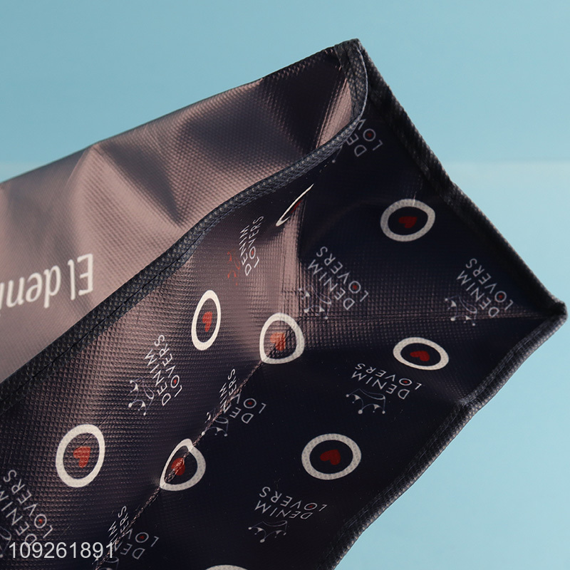 High Quality Large Non-Woven Shopping Tote Bag Reusable Grocery Bag