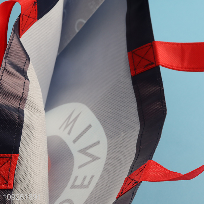 High Quality Large Non-Woven Shopping Tote Bag Reusable Grocery Bag