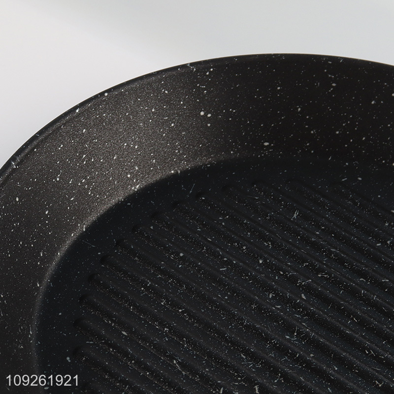 New Product Non-Stick Cast Iron Steak Frying Pan for Stove Top