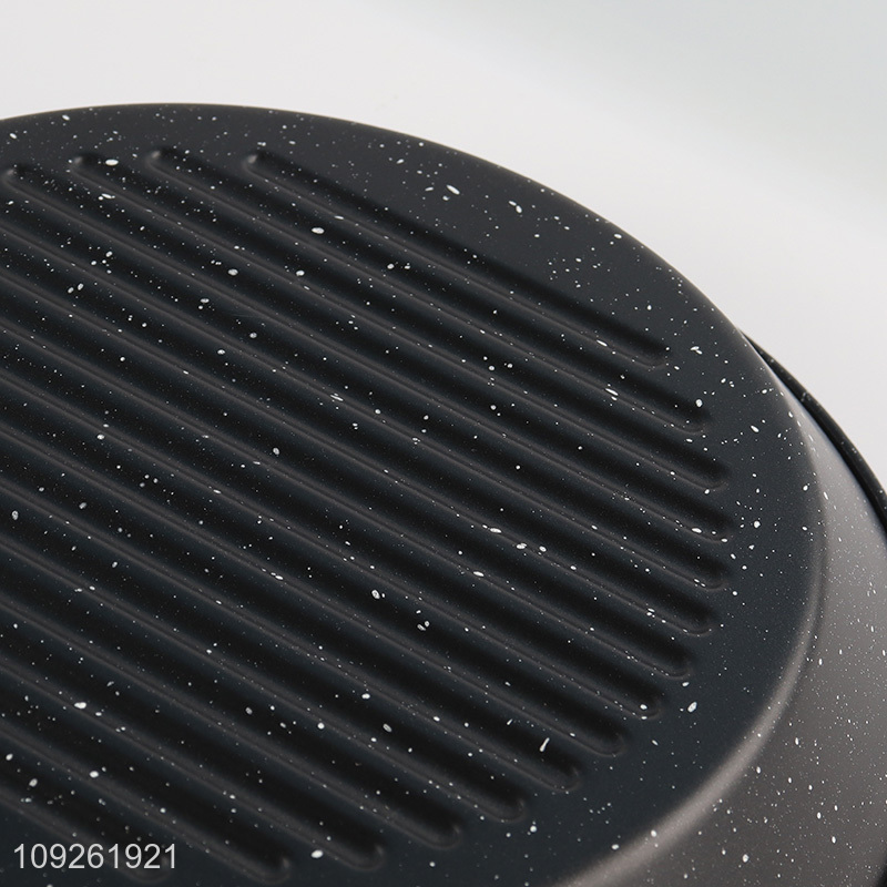 New Product Non-Stick Cast Iron Steak Frying Pan for Stove Top