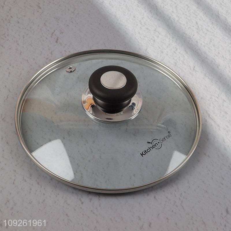 Top selling home restaurant kitchen cookware sauce pot with glass lid